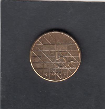 Beschrijving: 5 Gulden Beatrix